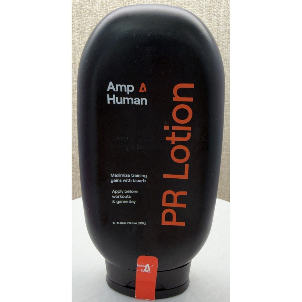 Amp Human PR Lotion 10.6oz 300g Bicarb Performance Sports Lotion New Exp 04/25 - Picture 1 of 4